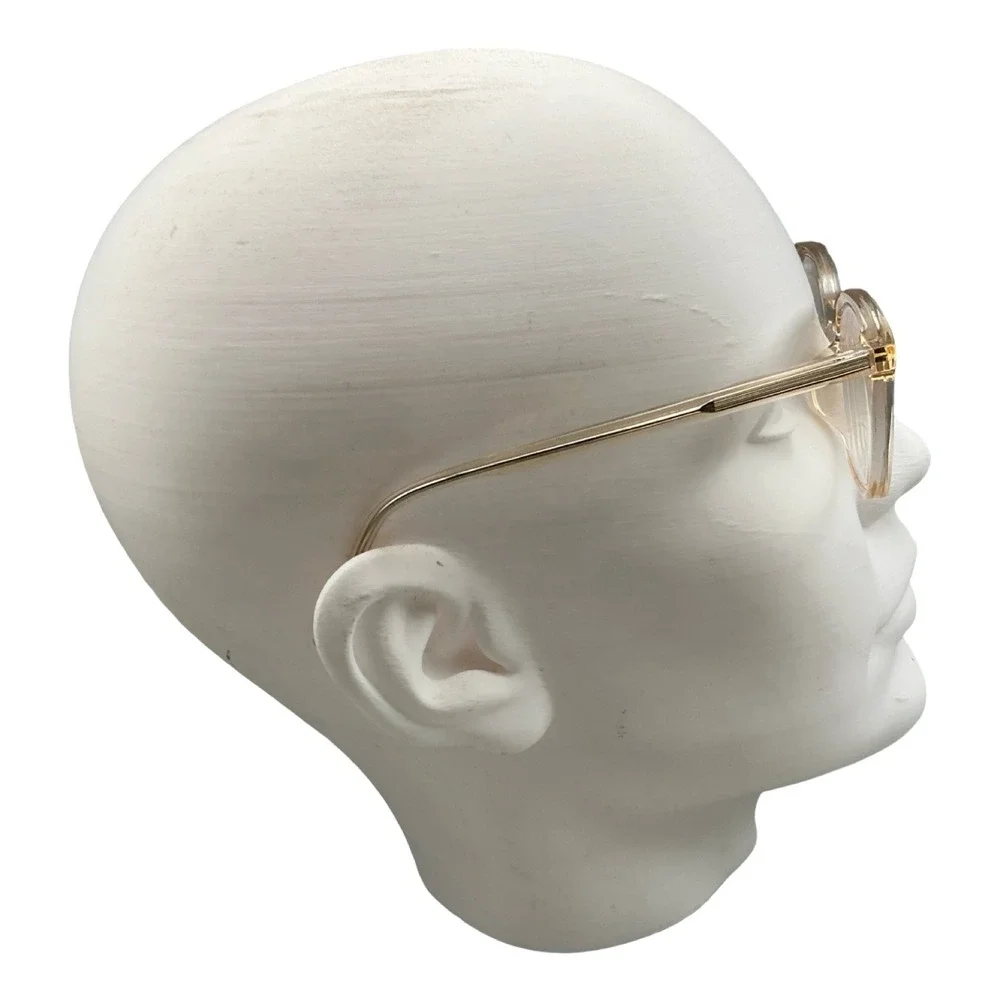 Yesglasses Gemini 50-22-150 C6 Champagne Tan Square Eyeglasses Frames